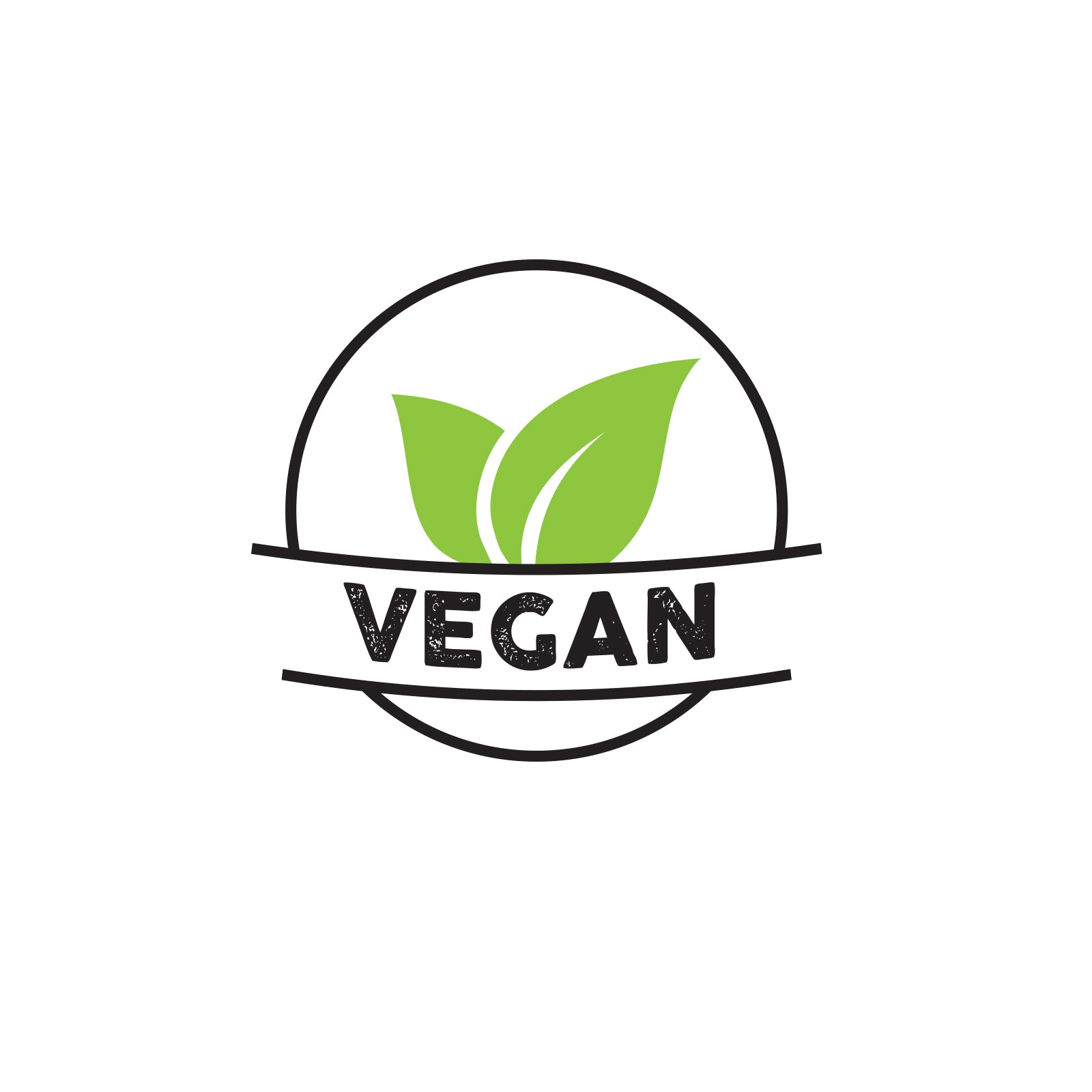 A logo featuring green leaves and a white ribbon, representing undefined.