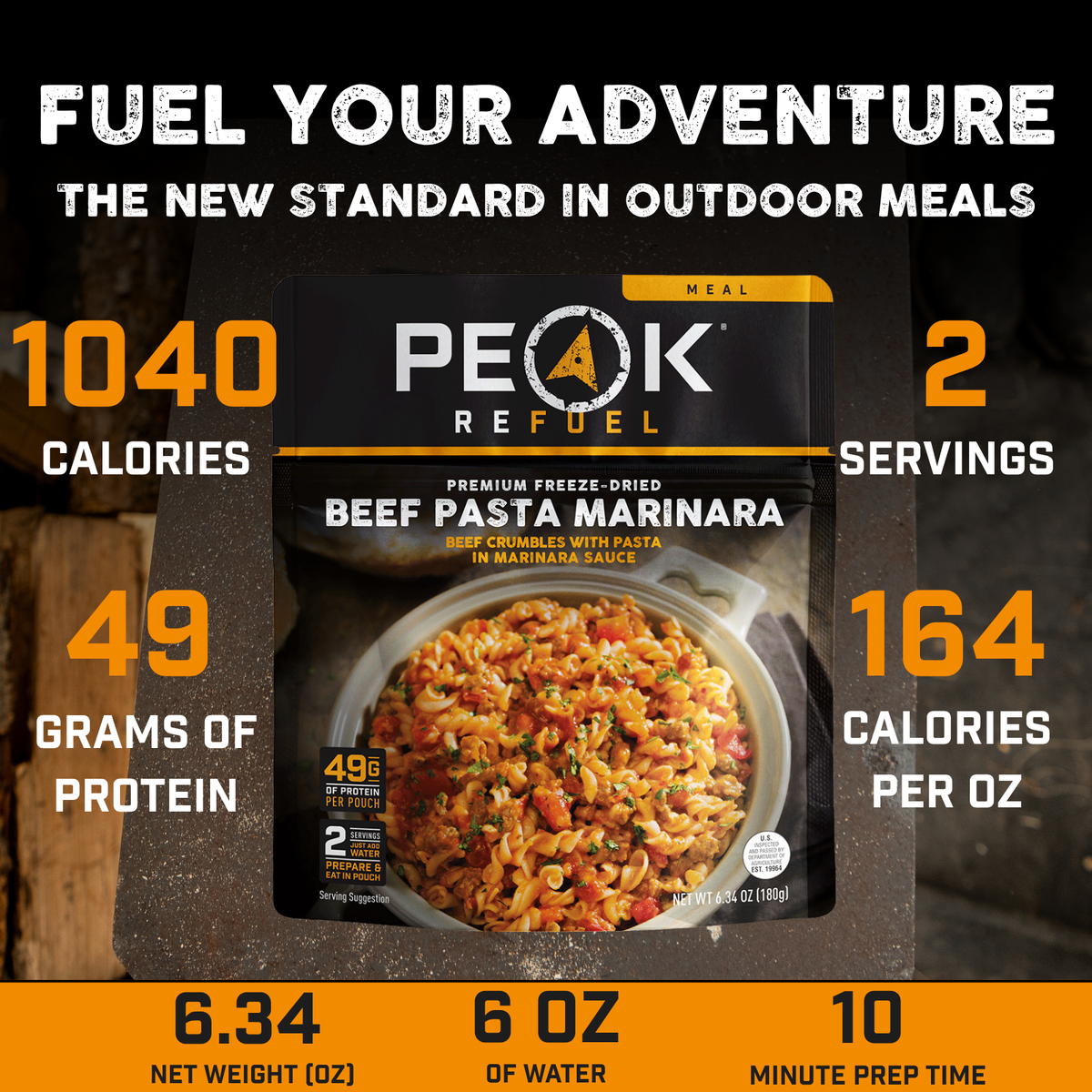 Beef Pasta Marinara