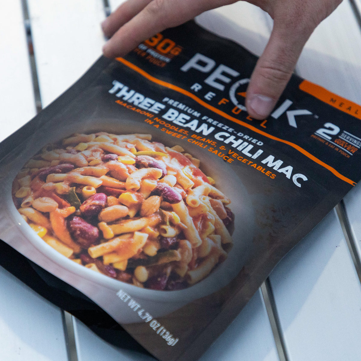 Three Bean Chili Mac