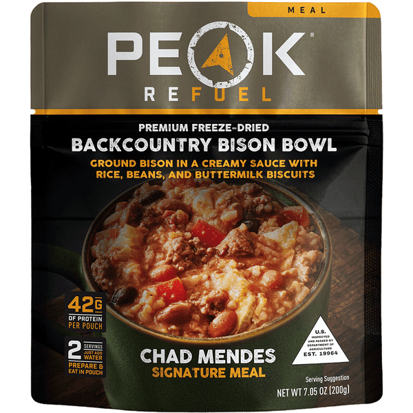 Backcountry Bison Bowl | 42G Protein | Peak Refuel