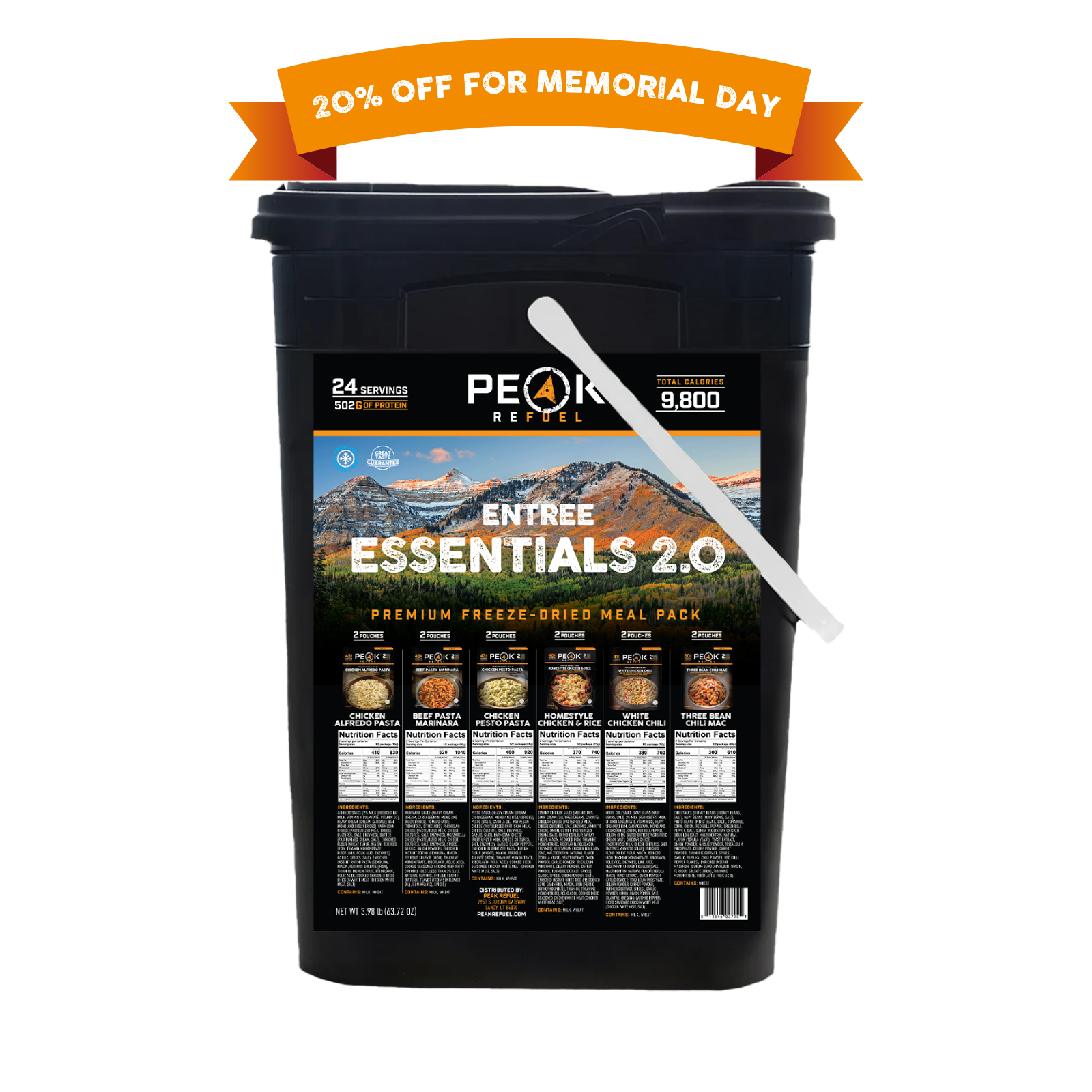 Entree Essentials Bucket 2.0
