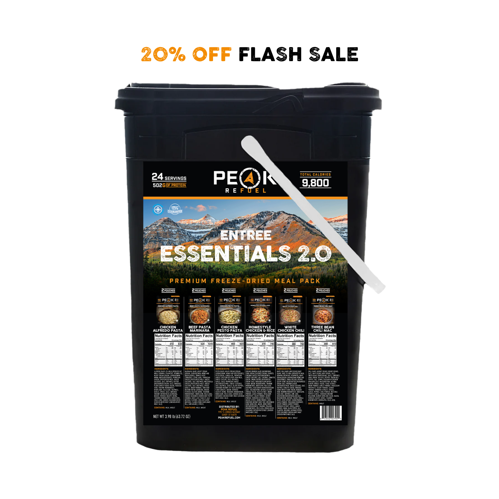 Entree Essentials Bucket 2.0