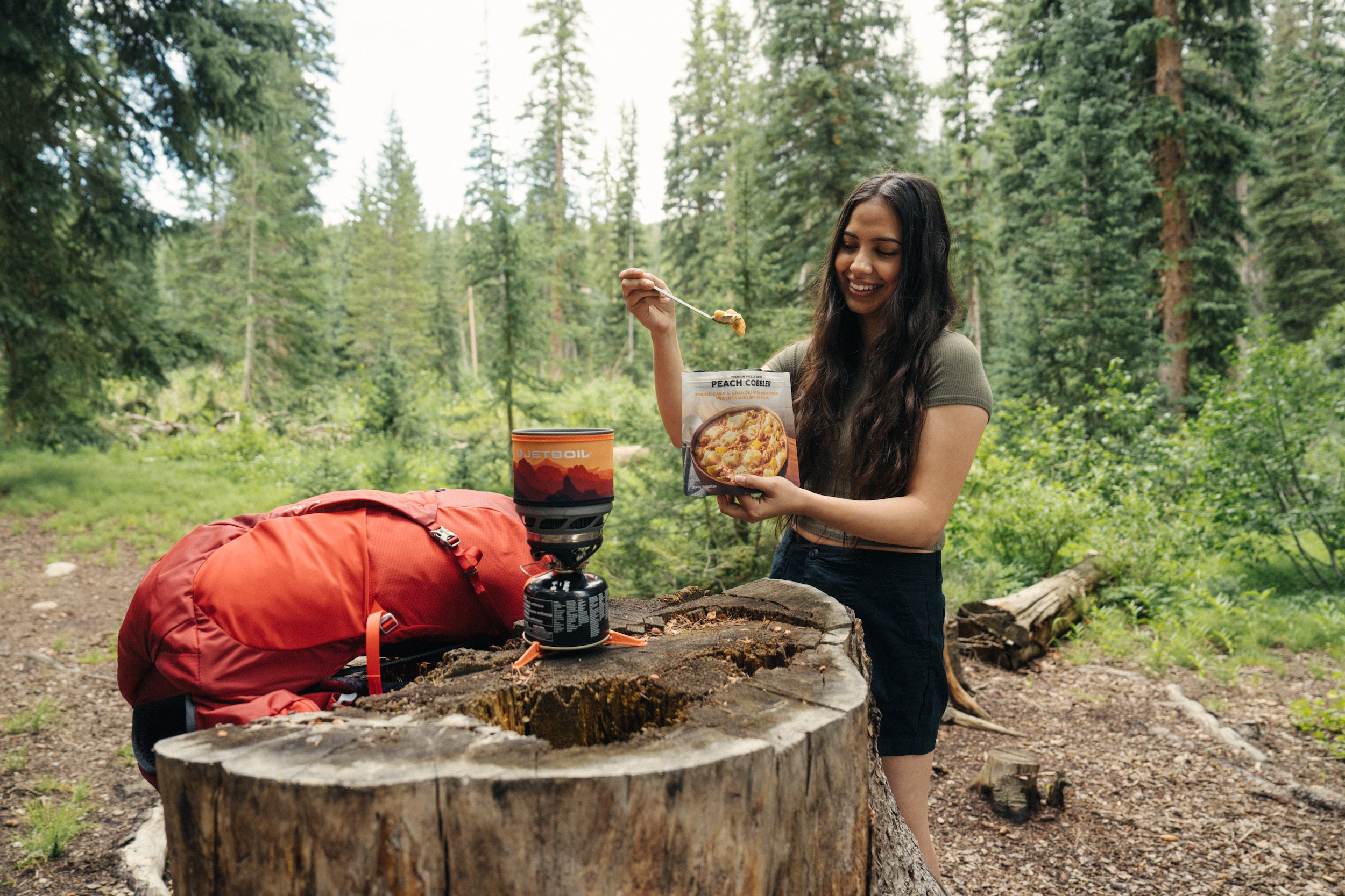 Peach Cobbler | Backpacking Dessert | Peak Refuel