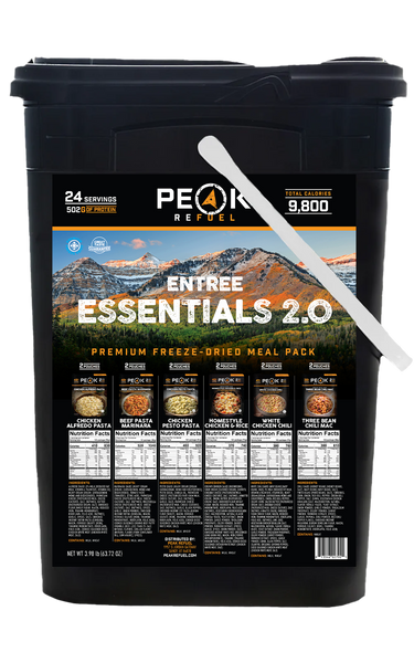 Entree Essentials 2.0 | 12 Meal Pack | Peak Refuel