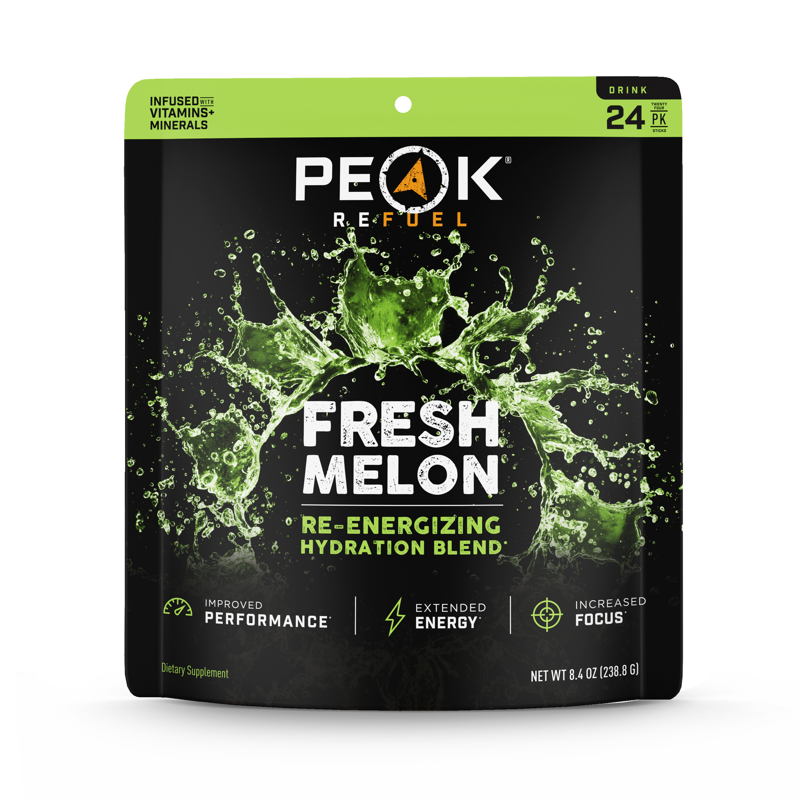 Fresh Melon Re-Energizing Drink Sticks
